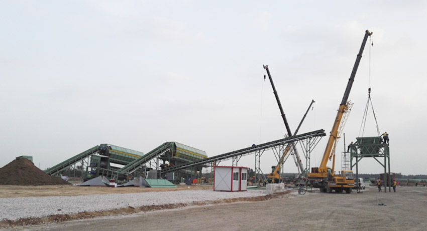 建筑垃圾處理系統 建筑垃圾處理系統